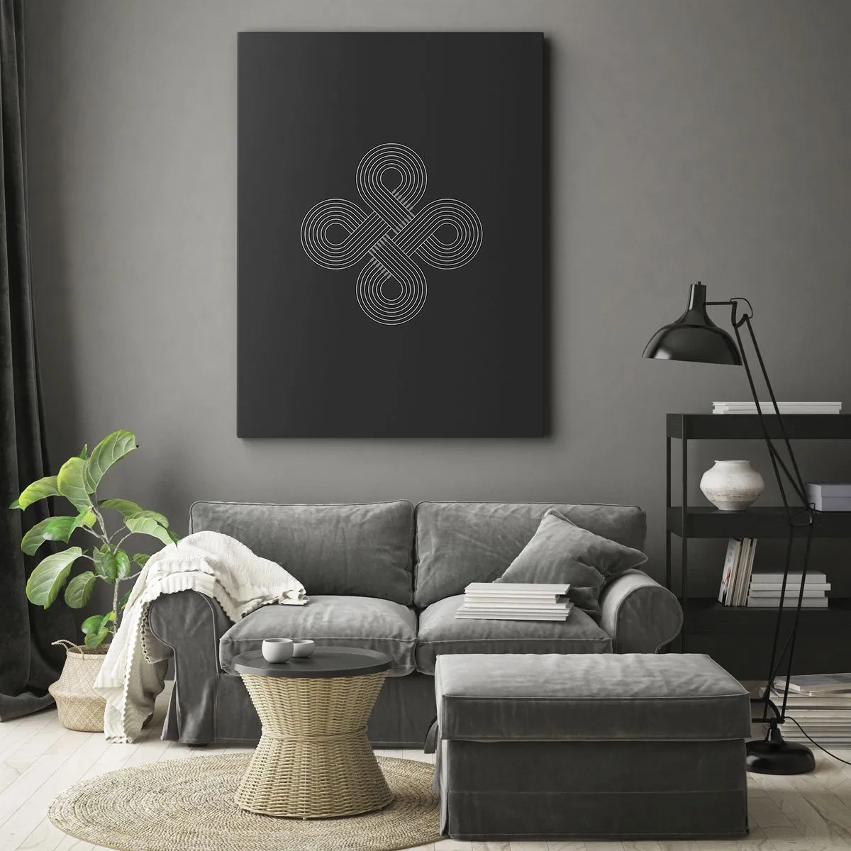 Obraz na plátně - V keltském duchu - 50x70 cm