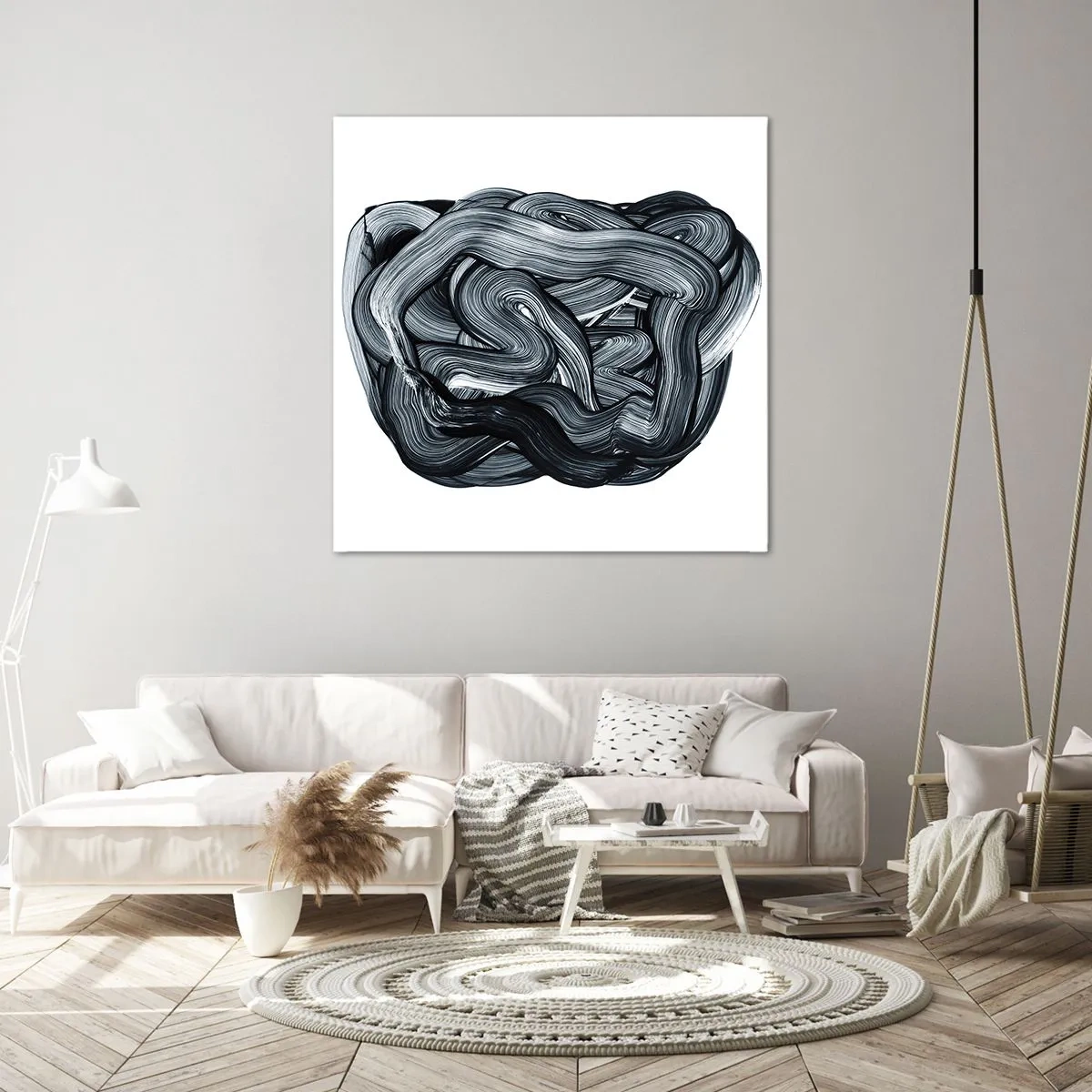 Obraz na plátně - Není to tak jednoduché - 30x30 cm