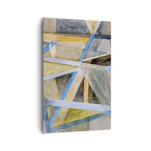 Obraz na plátně - Přímo nebo diagonálně? - 80x120 cm