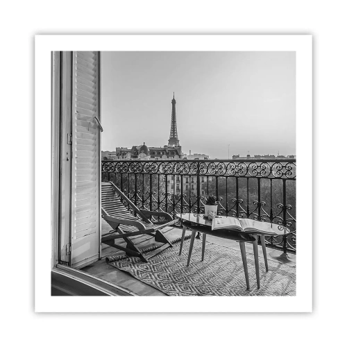 Plakát - Pařížské odpoledne - 60x60 cm
