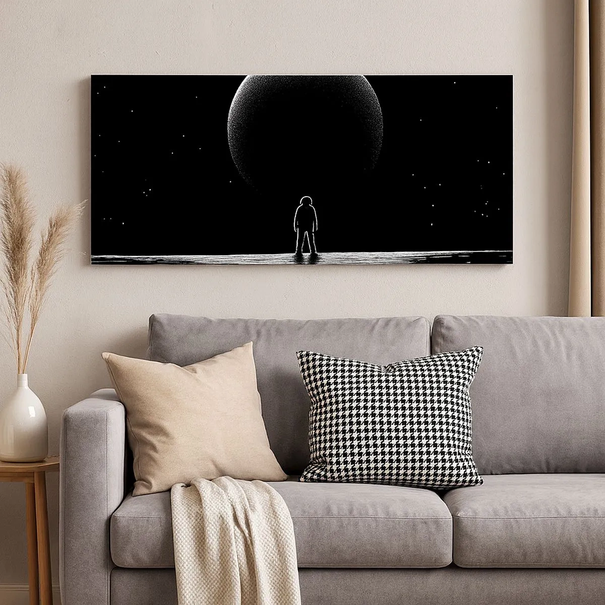 Obraz na plátně - Tváři v tvář - 100x40 cm