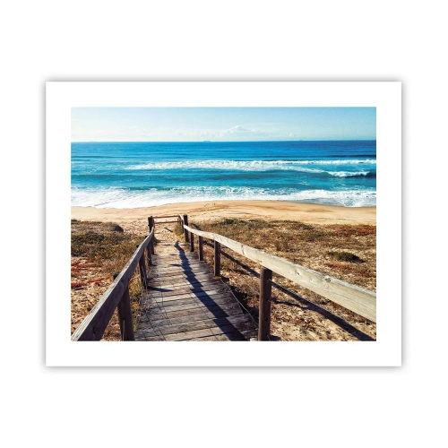 Plakát - Běž! - 50x40 cm