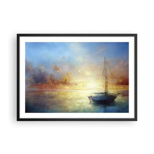 Plakát v černém rámu - Ve zlatém zálivu - 70x50 cm