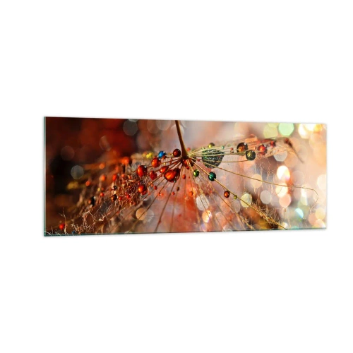 Obraz na skle - Navlečeno na pavučinu - 140x50 cm