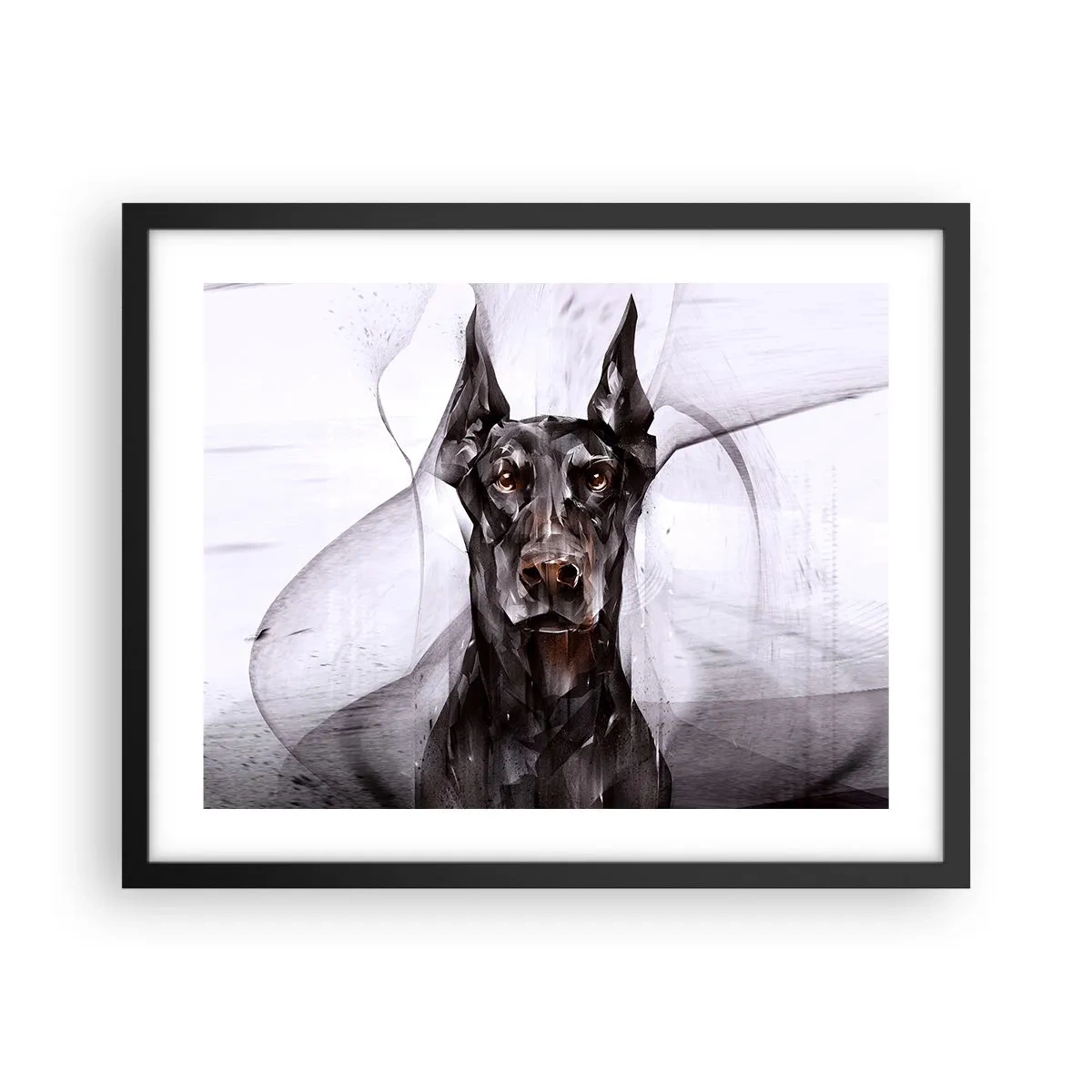 Plakát v černém rámu - Z urozeného rodu - 50x40 cm