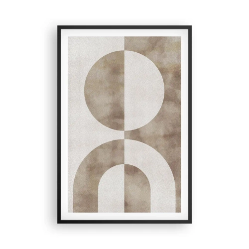 Plakát v černém rámu - Podobnosti a rozdíly - 61x91 cm