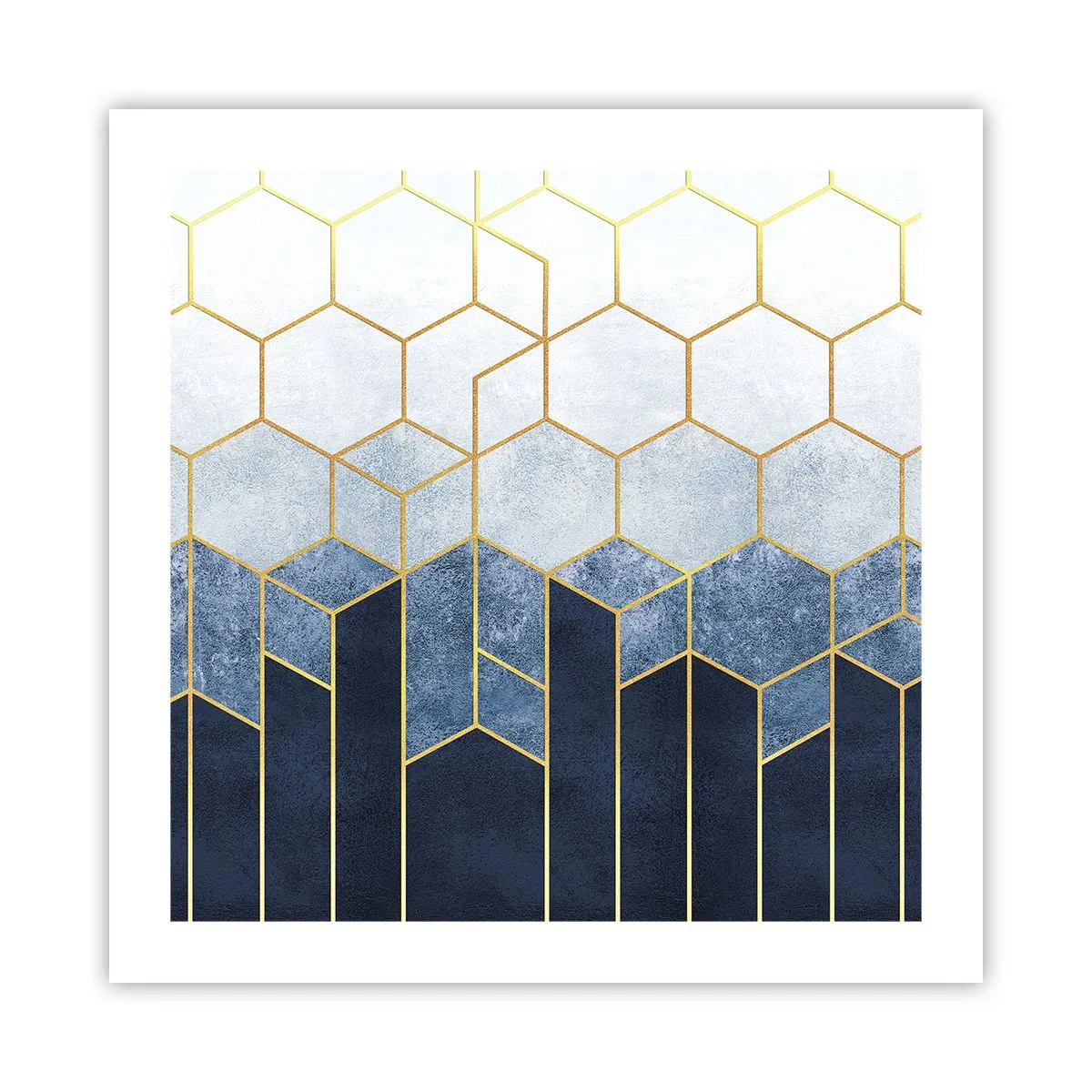 Plakát - Kompozice v synkopickém rytmu - 50x50 cm