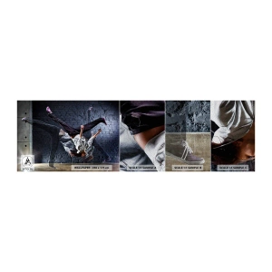 Vzor Fototapety Premium Sand - Hvězda ulice - Tanec, Lidé, Tanečník - 100x30 cm