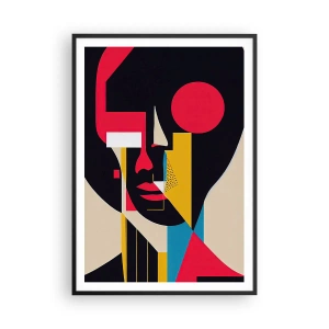 Plakát v černém rámu - Její vnitřní svět - 70x100 cm