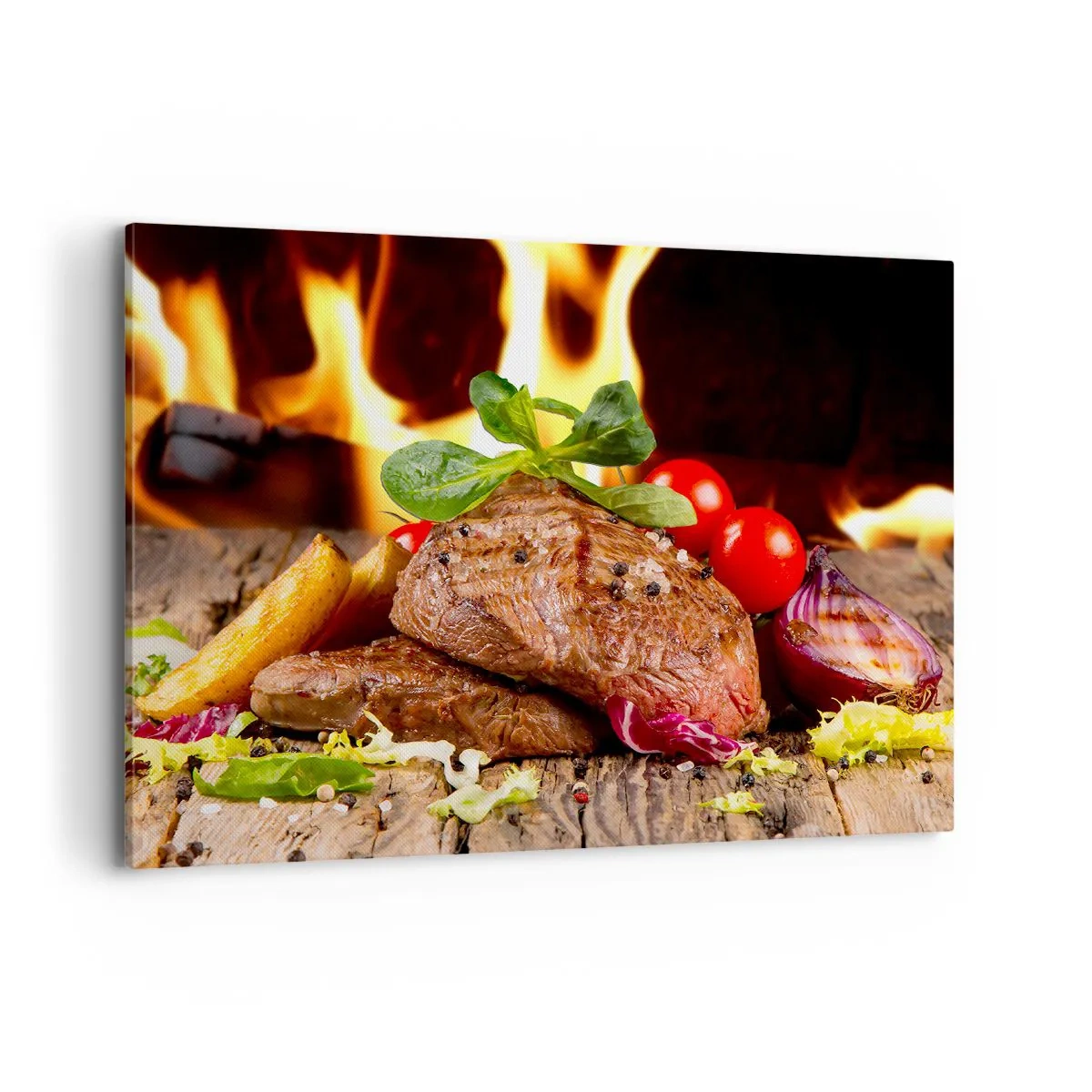 Obraz na plátně - Vykouzlené žárem - 100x70 cm