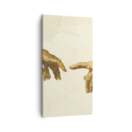 Obraz na plátně - Božská geometrie - 55x100 cm