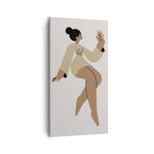 Obraz na plátně - Tvar půvabu - 55x100 cm