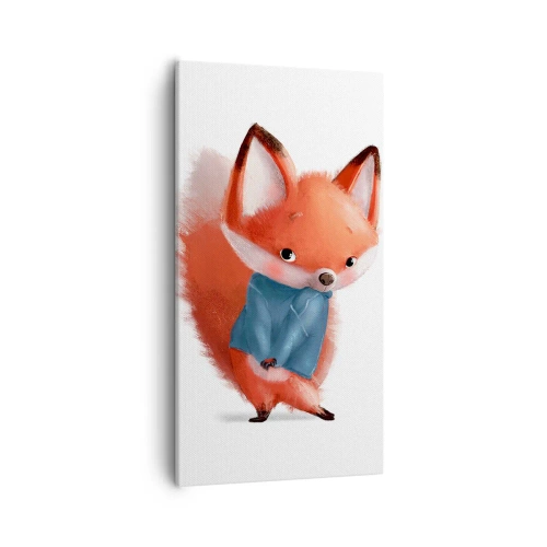 Obraz na plátně - Sluší mi to? - 55x100 cm