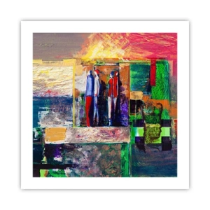 Plakát - Vztahy a emoce - 50x50 cm