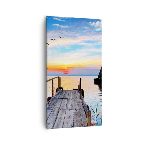 Obraz na plátně - Dobrý večer - 55x100 cm