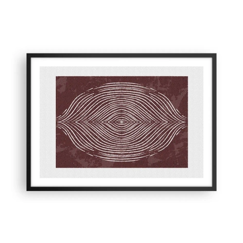 Plakát v černém rámu - Prostor promlouvá - 70x50 cm