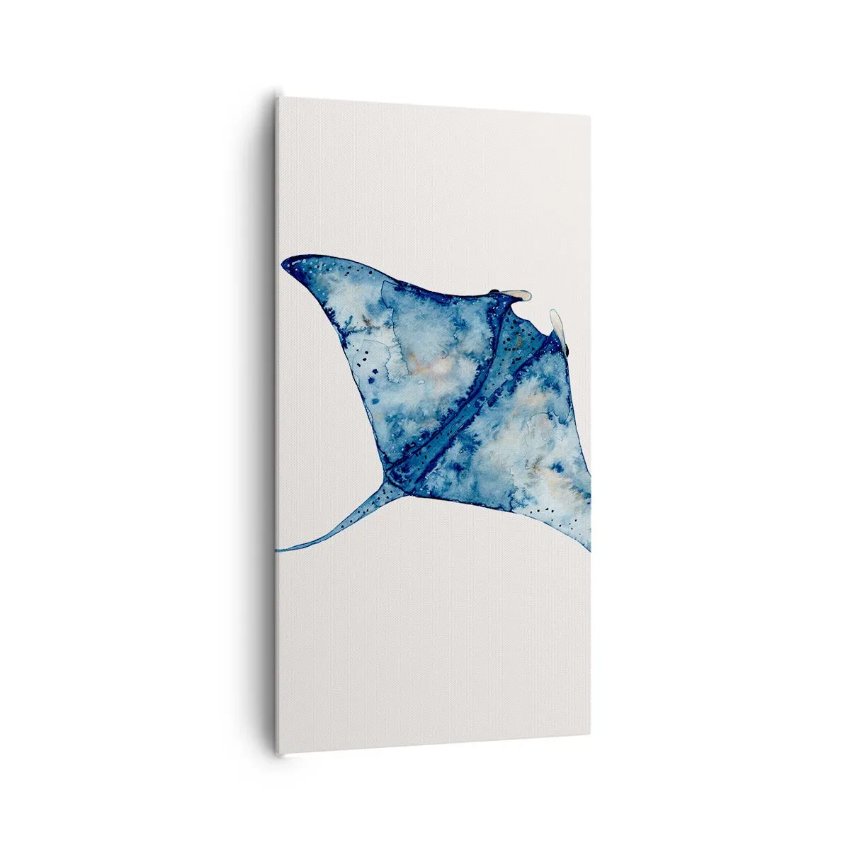 Obraz na plátně - Život v modři - 65x120 cm