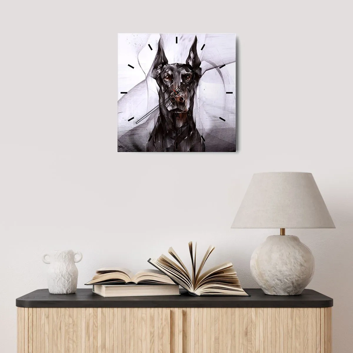 Nástěnné hodiny - Z urozeného rodu - 40x40 cm