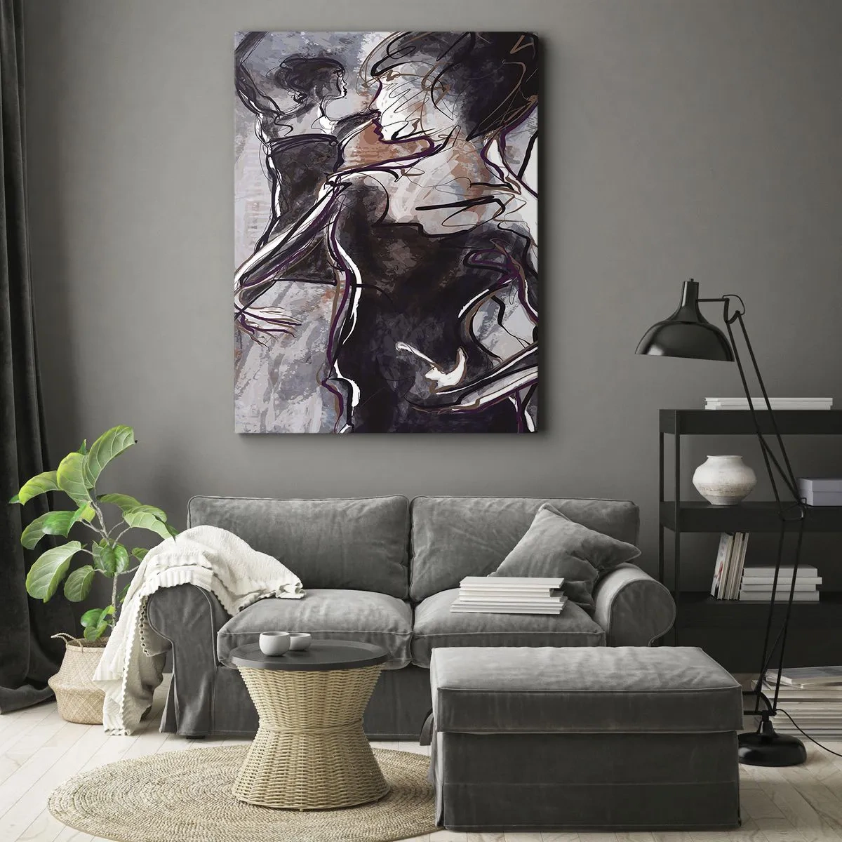 Obraz na plátně - Rozplynout se v hudbě - 50x70 cm