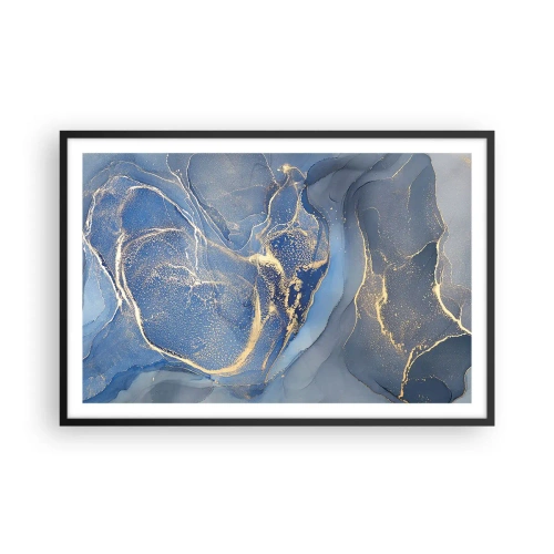 Plakát v černém rámu - Zlatý prach - 91x61 cm