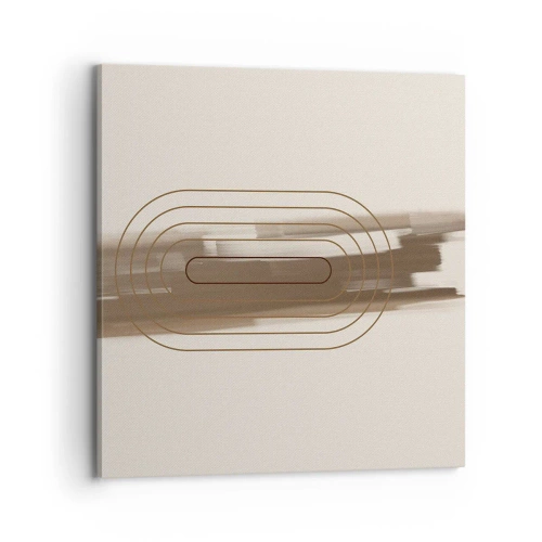 Obraz na plátně - Závan šedi - 70x70 cm