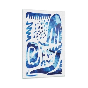 Obraz na skle - Zpět ke kořenům - 80x120 cm