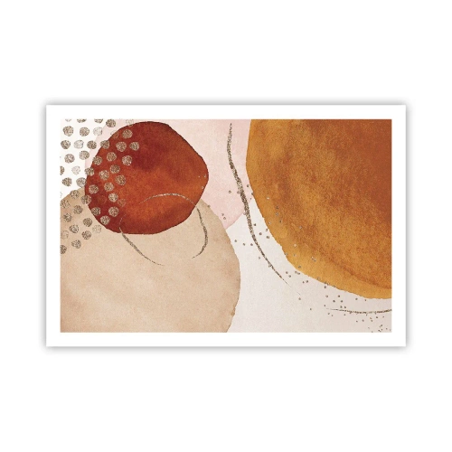 Plakát - Zaoblení a pohyb - 91x61 cm