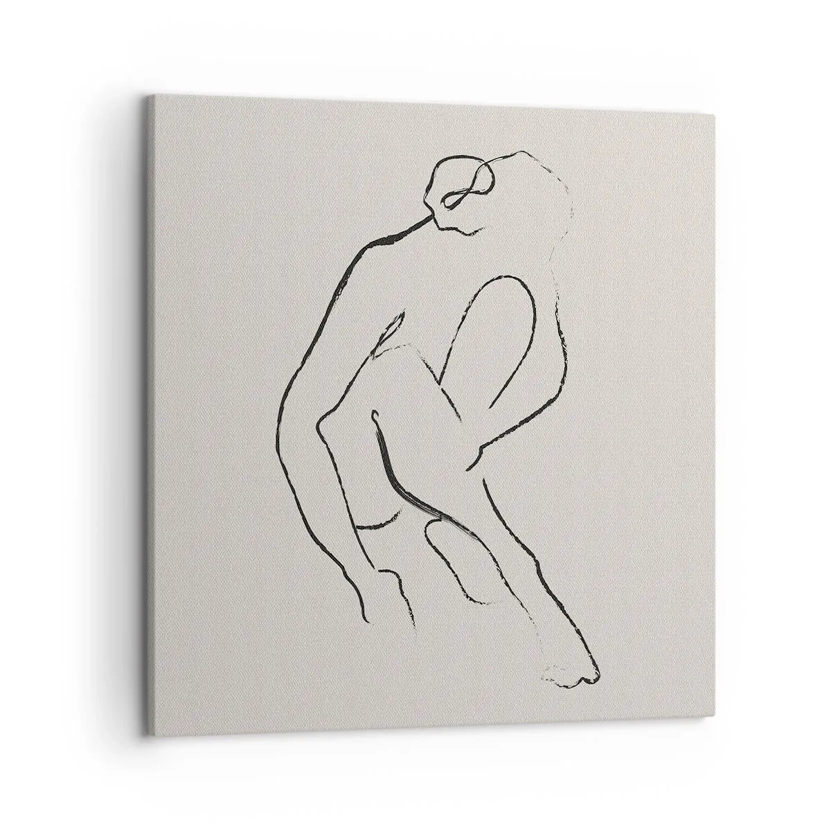Obraz na plátně - Intimní skica - 50x50 cm
