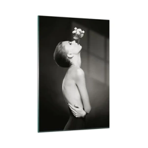 Obraz na skle - Excentrická elegance - 80x120 cm