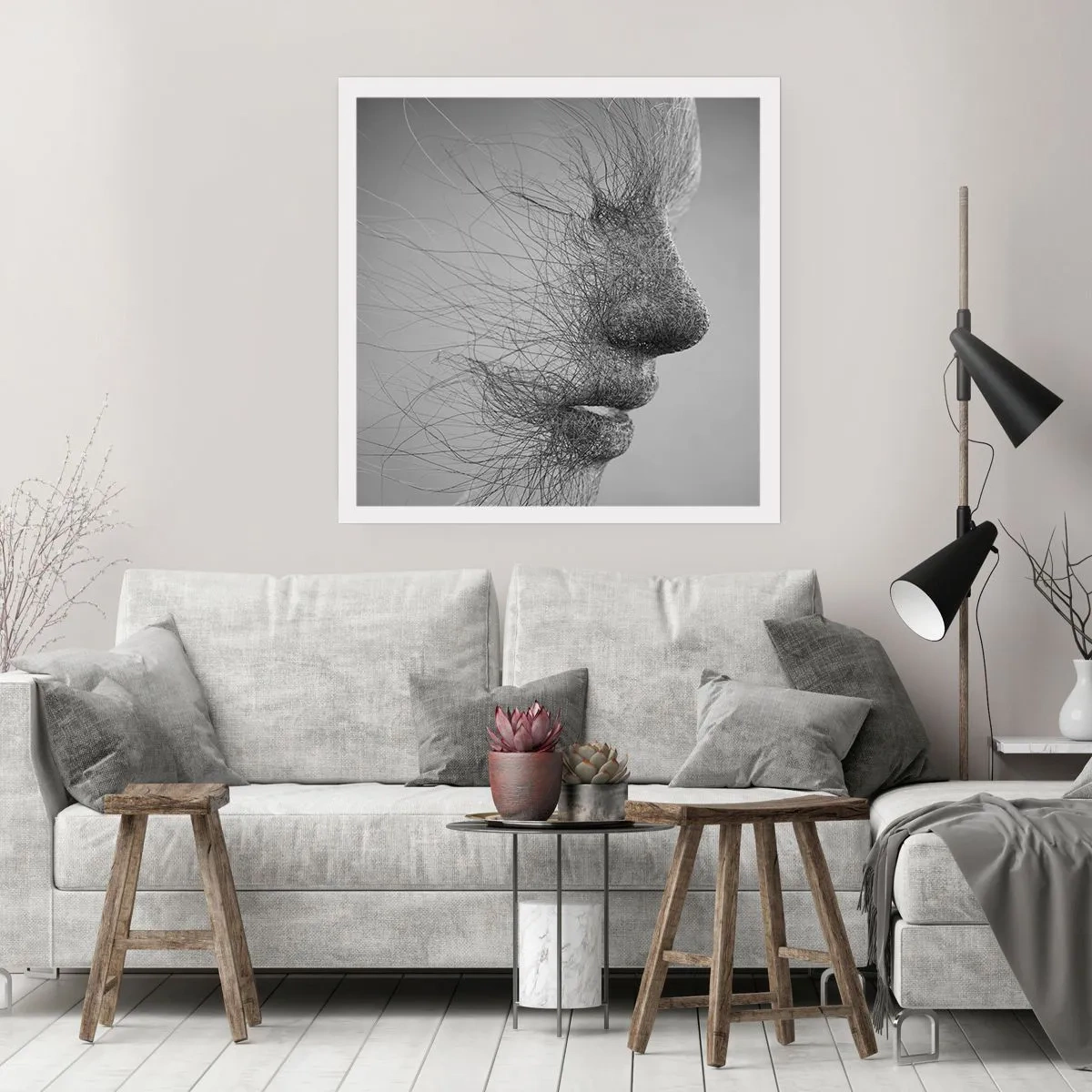 Plakát - Duch větru - 50x50 cm