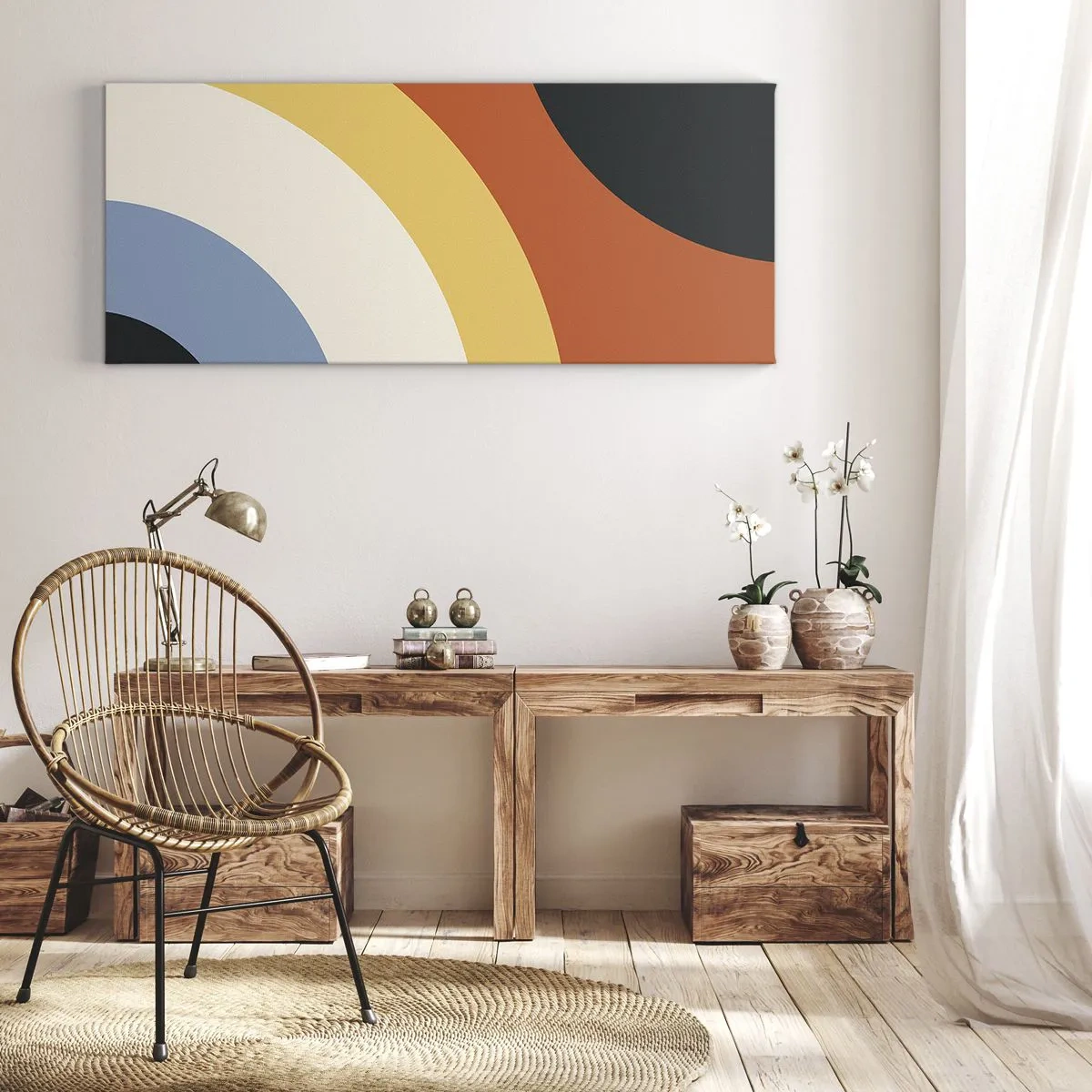 Obraz na plátně - K sobě samému - 100x40 cm