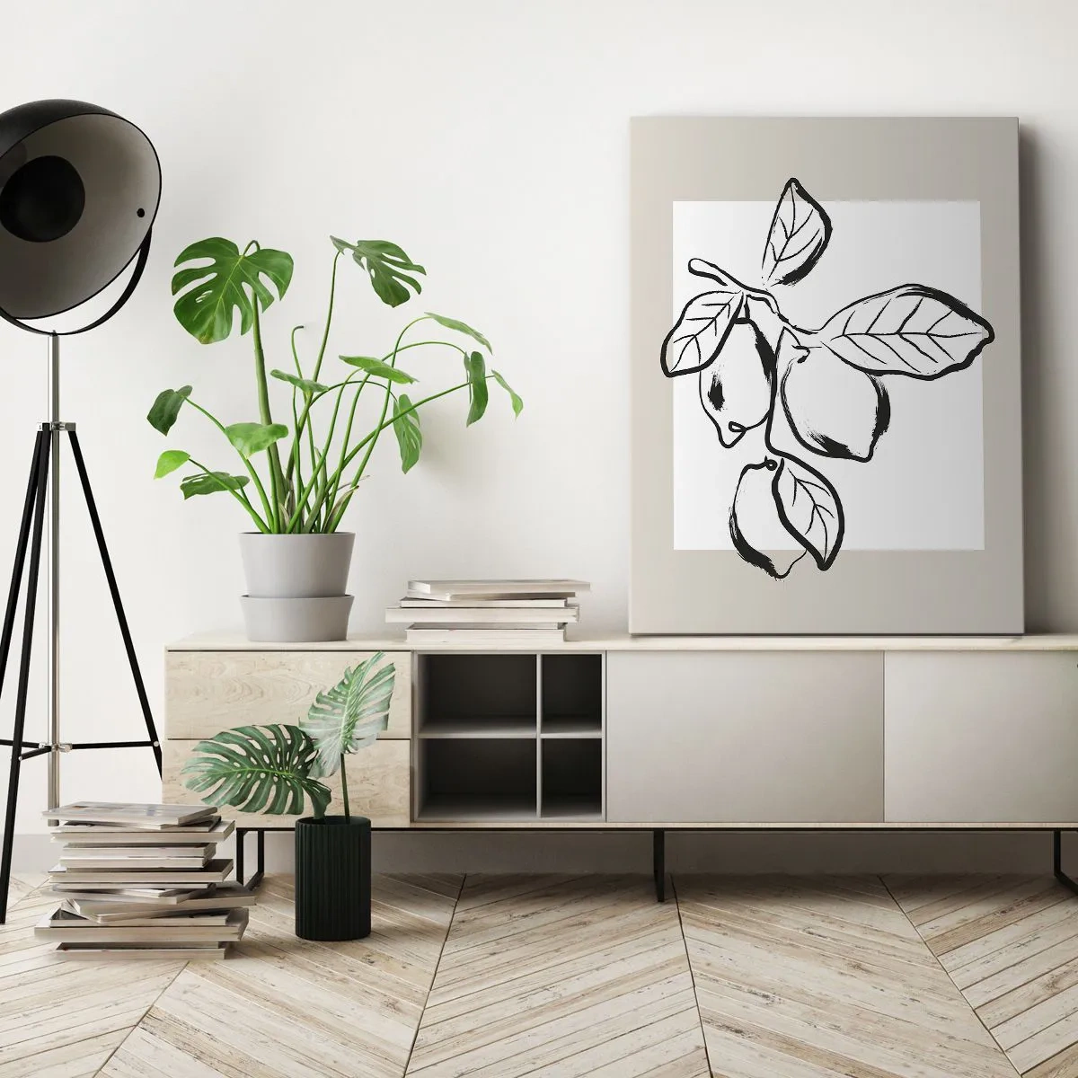 Obraz na plátně - Kde citron dozrává… - 45x80 cm