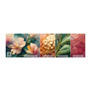 Vzor Fototapety Samolepicí Deluxe Sticker - Čirá subtilnost - Květiny, Klasický, Kus - 100x30 cm