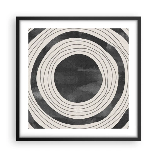 Plakát v černém rámu - Přesný zásah - 50x50 cm
