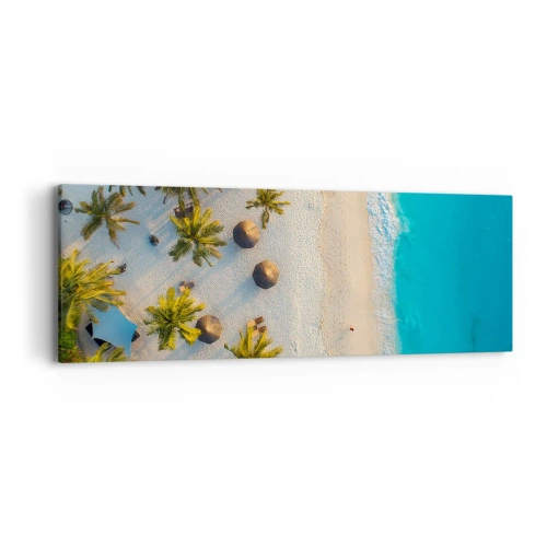 Obraz na plátně - Vítej v ráji - 90x30 cm