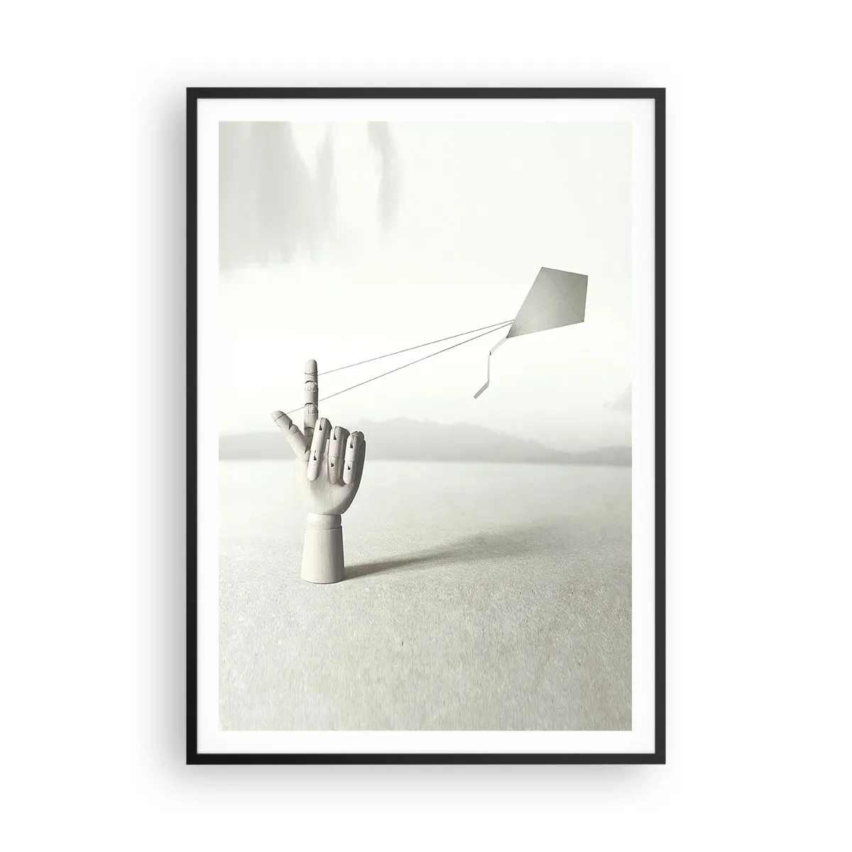 Plakát v černém rámu - Výzva - 70x100 cm