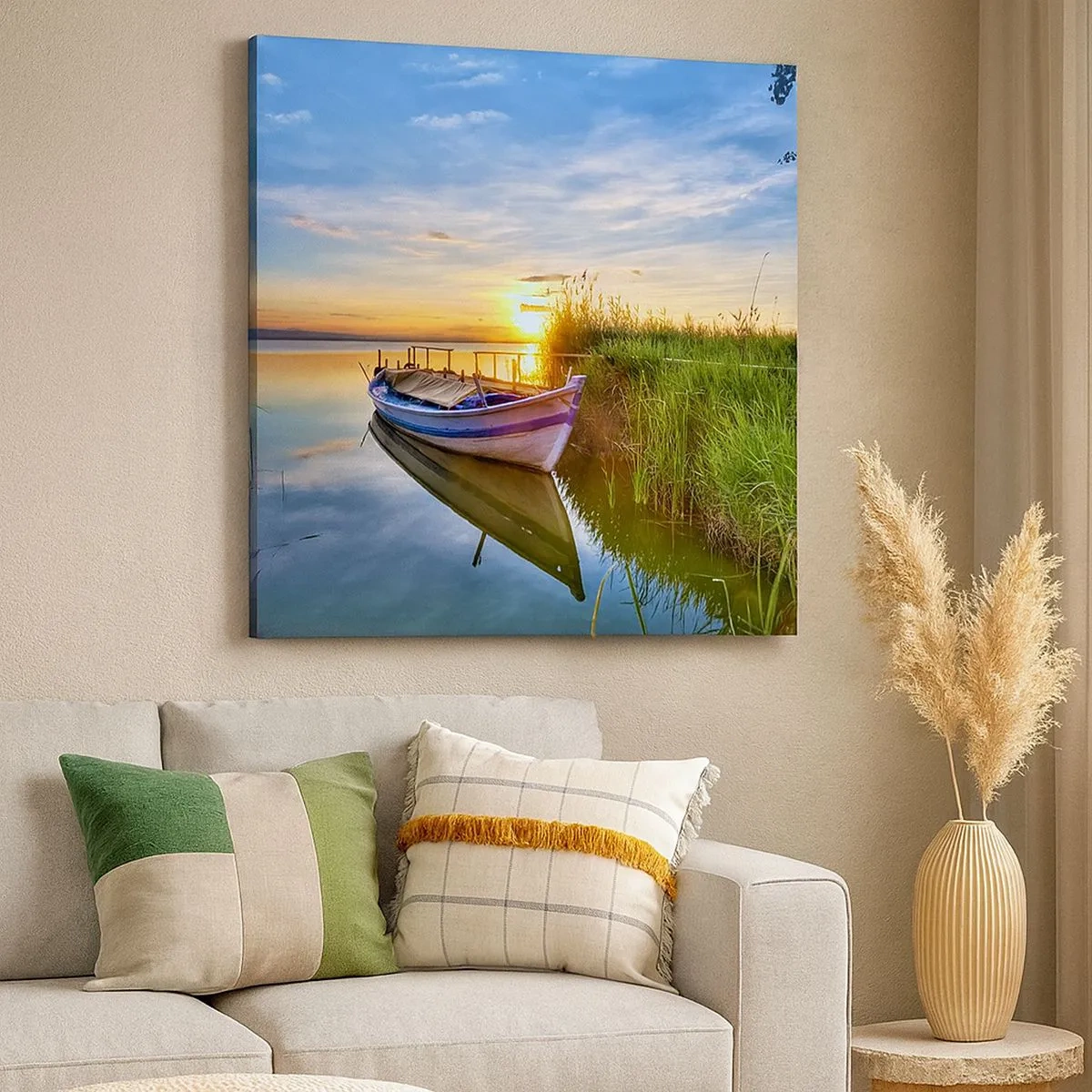 Obraz na plátně - Zátoka splněných snů - 30x30 cm