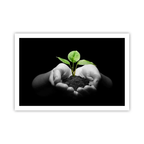 Plakát - Miluji přírodu, chráním ji - 91x61 cm