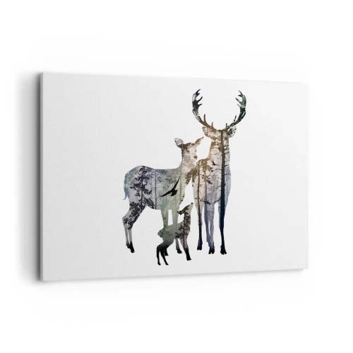 Obraz na plátně - Rodinná fotografie - 120x80 cm