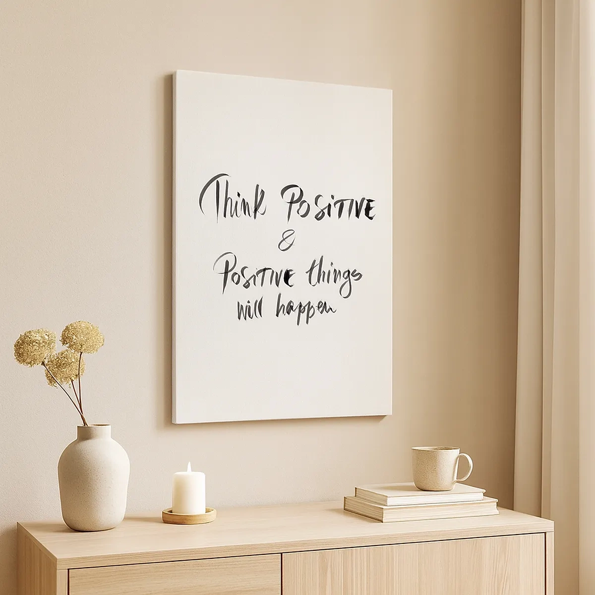 Obraz na plátně - Jak žít? - 50x70 cm