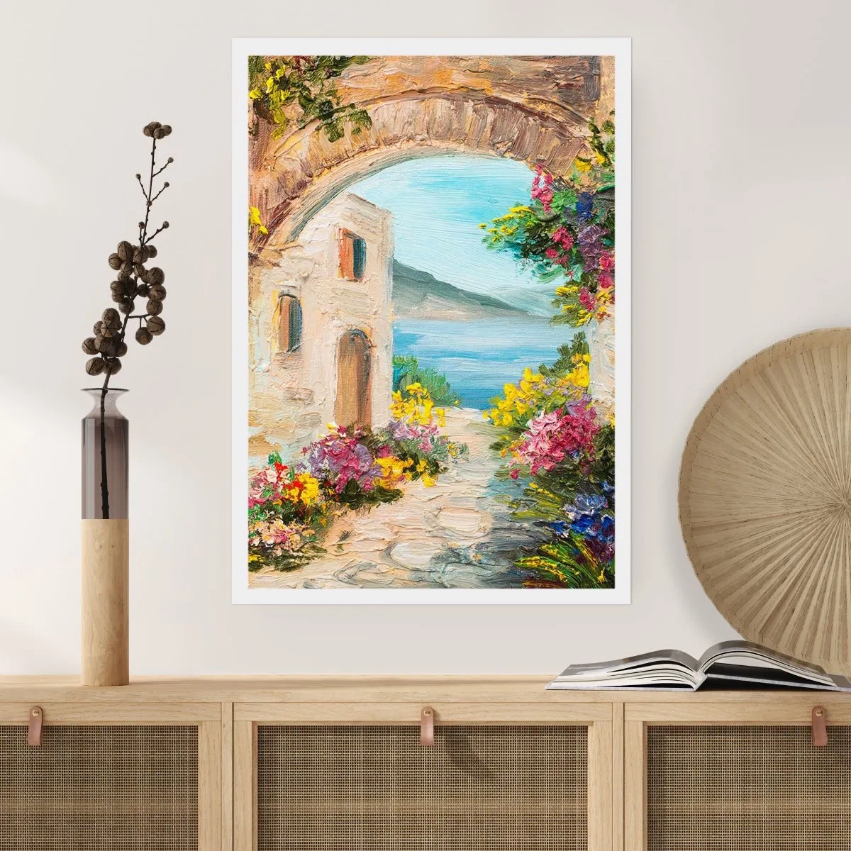 Plakát - Půvab pobřežní krajiny - 70x100 cm