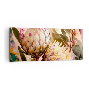 Obraz na plátně - Něžně objaté - 100x40 cm