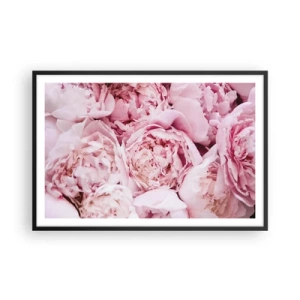 Plakát v černém rámu - Přitulené a voňavé - 91x61 cm
