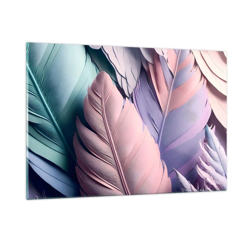 Obraz na skle - Ptačí styl - 120x80 cm