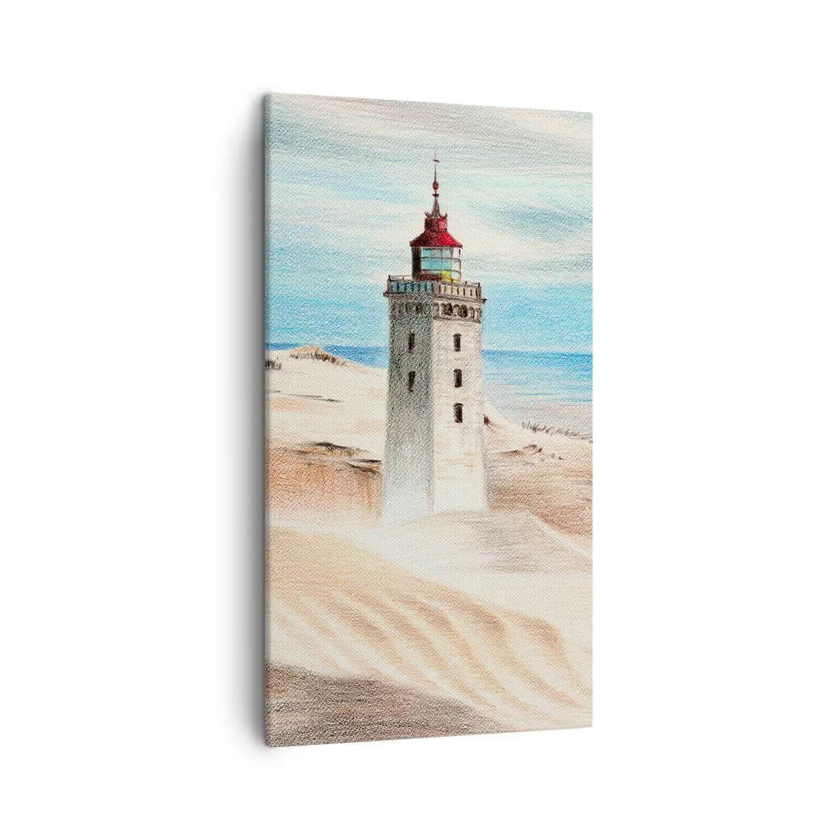 Obraz na plátně - Vždy hledí na moře - 45x80 cm