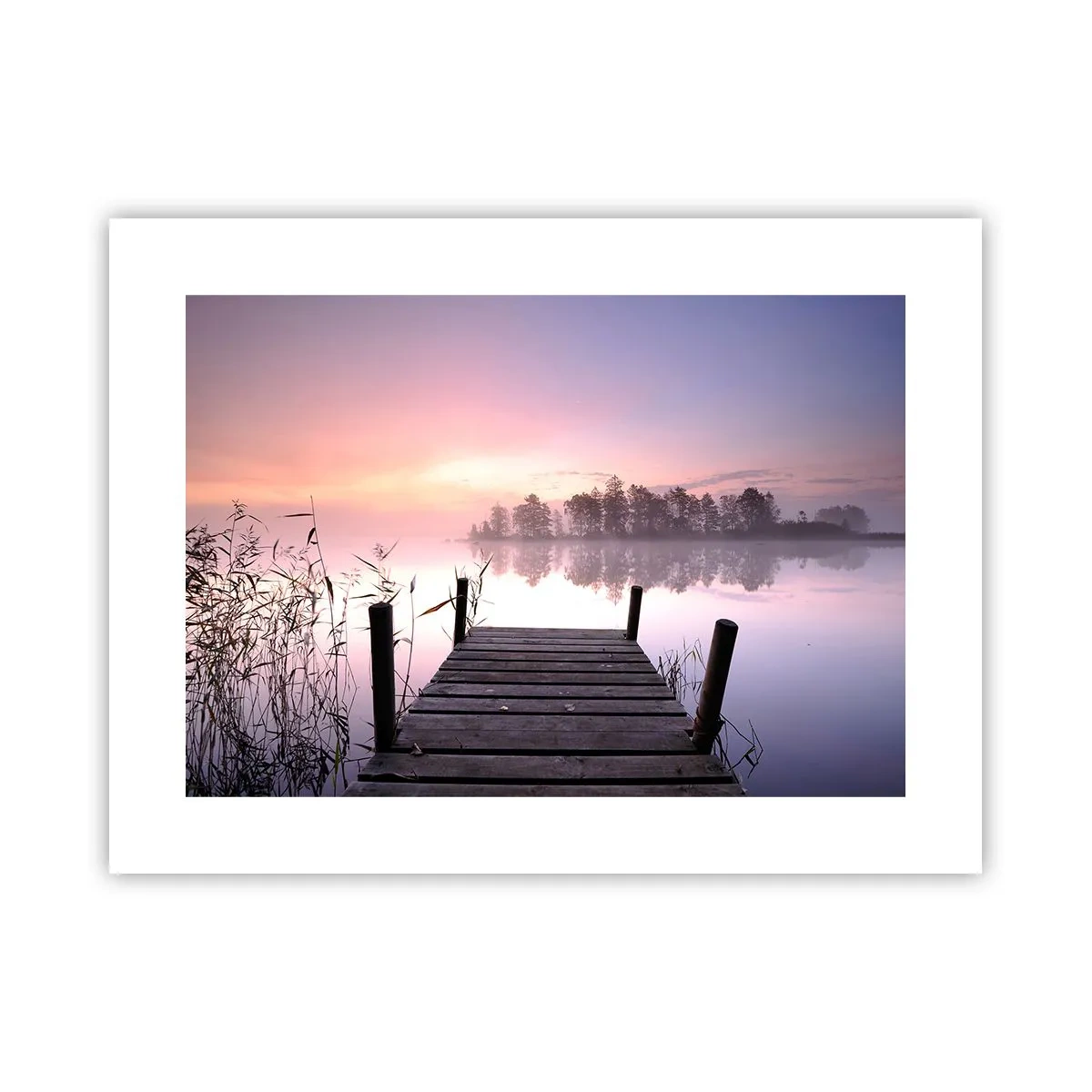 Plakát - Z liliové mlhy… - 40x30 cm
