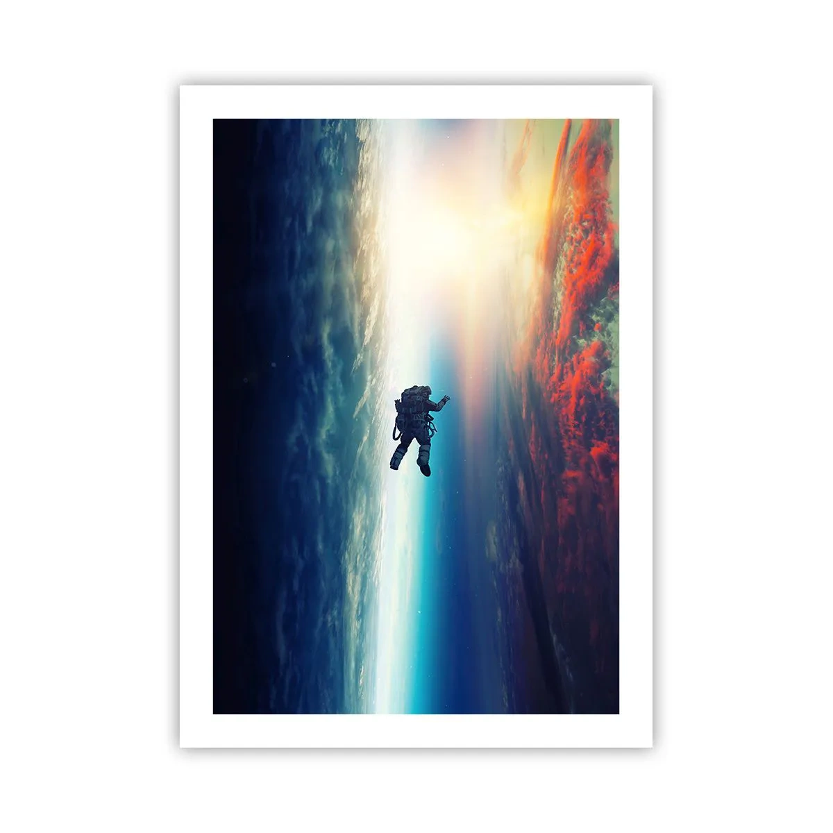 Plakát - Tváří v tvář vesmíru - 50x70 cm