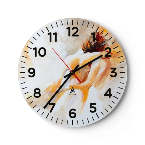 Nástěnné hodiny - Blízkost v nebi - 30x30 cm