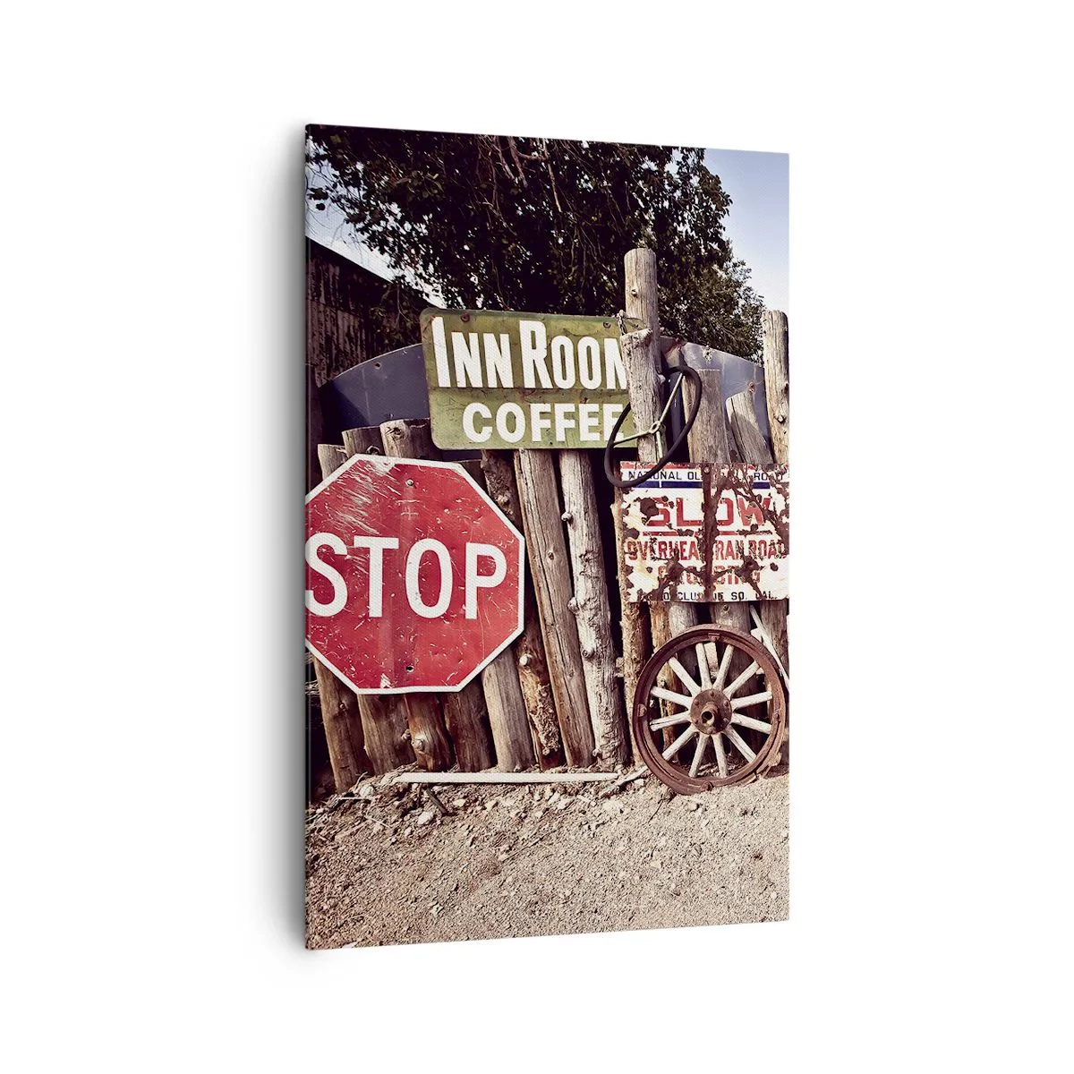 Obraz na plátně - A čas se zastavil - 80x120 cm