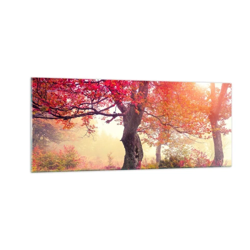 Obraz na skle - Šílenství rozkvětu - 100x40 cm